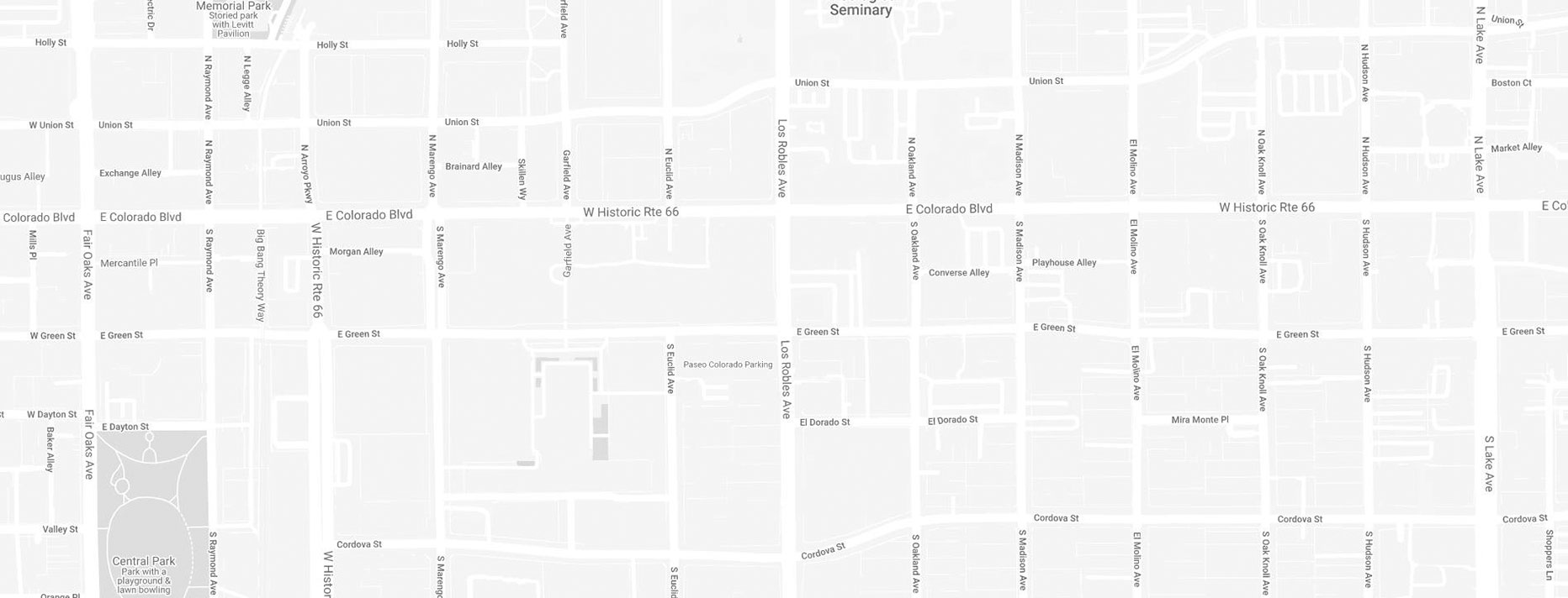 DOMAINE Pasadena Map